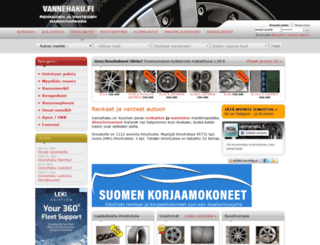 vannehaku.fi screenshot