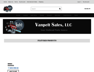 vanpeltsalesstore.com screenshot