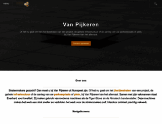 vanpijkerenbv.nl screenshot