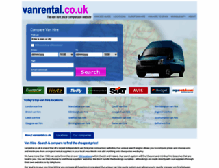 vanrental.co.uk screenshot