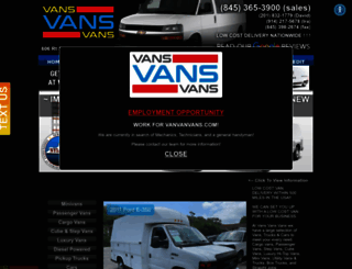 vansvansvans.com screenshot
