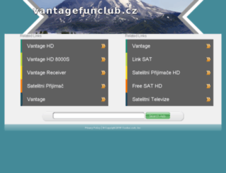vantagefunclub.cz screenshot