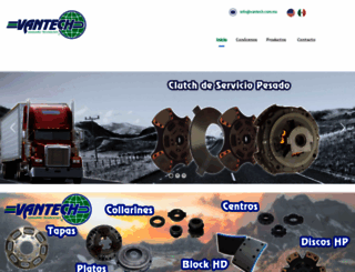 vantech.com.mx screenshot