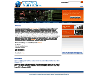 vantekinc.com screenshot