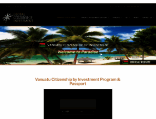 vanuatu-citizenship-program.com screenshot