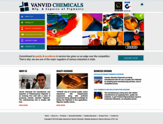 vanvidchemicals.com screenshot