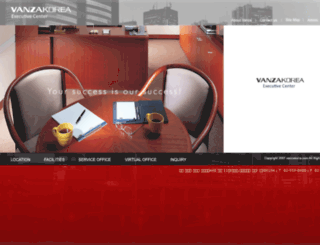 vanzakorea.com screenshot