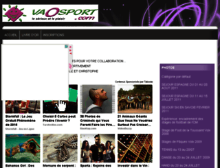 vaosport.com screenshot