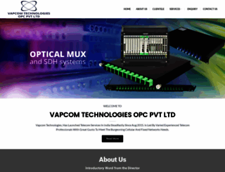 vapcomtechnologies.com screenshot