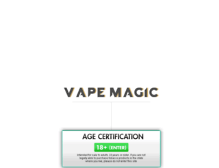 vape-magic.com screenshot