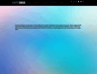 vapebossonline.com screenshot