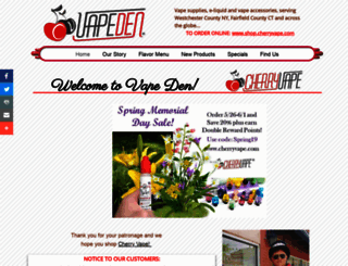 vapeden.com screenshot