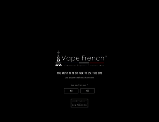 vapefrench.com screenshot