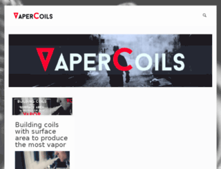 vapercoils.com screenshot