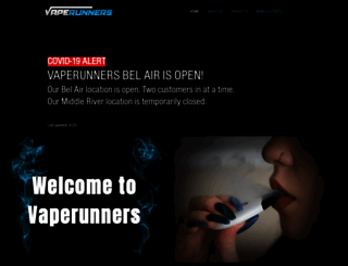 vaperunners.com screenshot