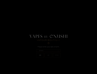 vapesbyenushi.com screenshot
