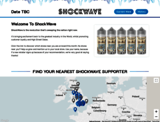 vapeshockwave.co.uk screenshot