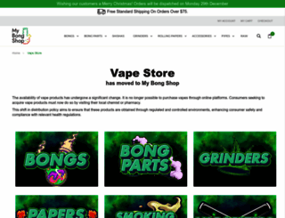 vapestore.com.au screenshot