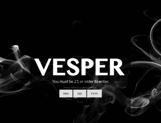 vapevesper.com screenshot