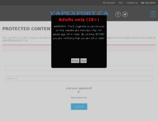 vapexport.com screenshot