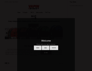 vapindirect.com screenshot
