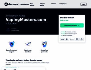 vapingmasters.com screenshot