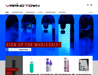 vapingtown.com screenshot