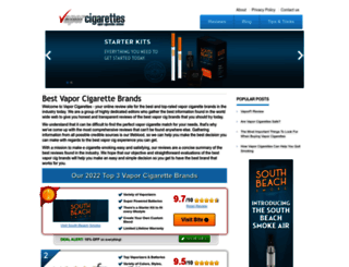 vapor-cigarettes.net screenshot