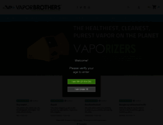 vaporbrothers.com screenshot