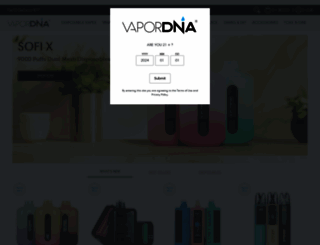 vapordna.com screenshot