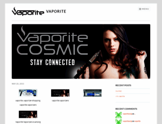 vaporite.wordpress.com screenshot