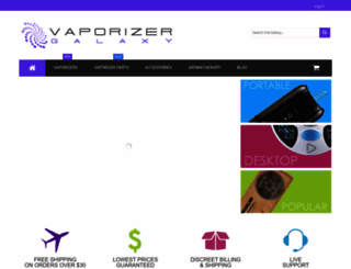 vaporizergalaxy.com screenshot