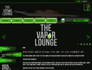 vaporloungeohio.com screenshot