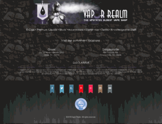 vaporrealm.net screenshot
