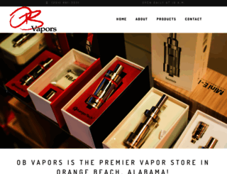 vaporsorangebeach.com screenshot