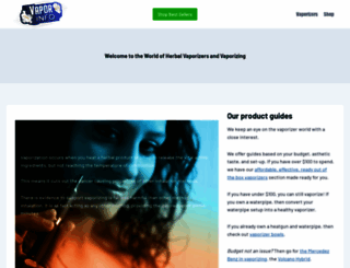 vaporyshop.com screenshot