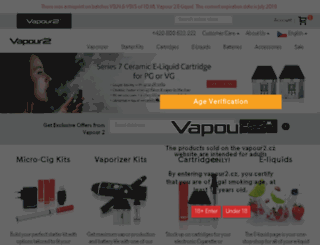 vapour2.cz screenshot