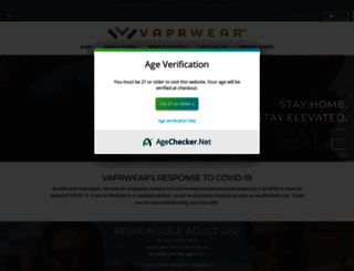 vaprwear-gear.myshopify.com screenshot