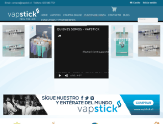 vapstick.cl screenshot
