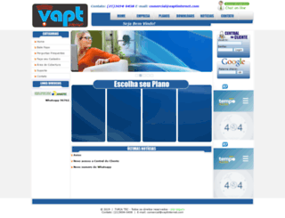 vaptinternet.com screenshot