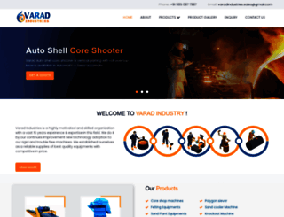 varadfoundryequipments.com screenshot