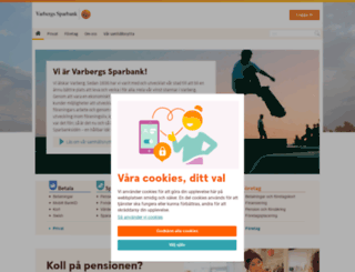 varbergssparbank.se screenshot