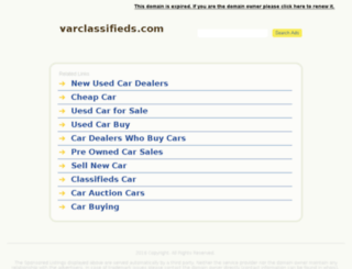 varclassifieds.com screenshot
