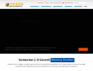 vardata.com.tr screenshot