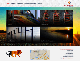 vardhanindustries.com screenshot