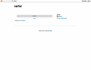 varfor.blogspot.com screenshot