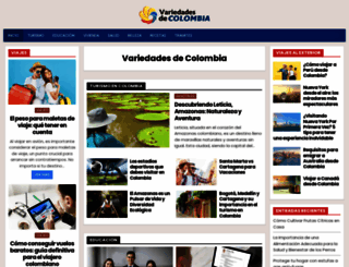 variedadesdecolombia.com screenshot