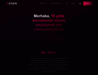 varien.com.tr screenshot