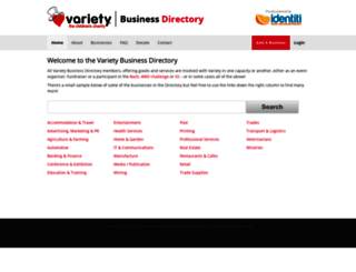 varietybusinessdirectory.com.au screenshot