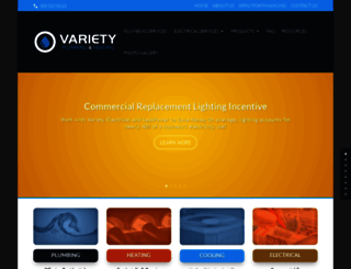 varietyplumbing.com screenshot